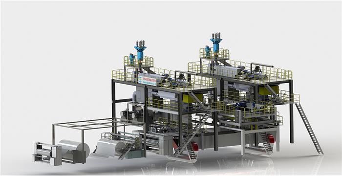 仙桃SMS纺熔非织造布生产线（三模头）